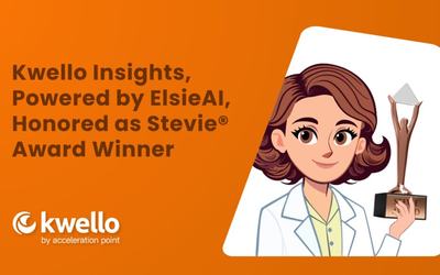 Kwello Insights, Powered by ElsieAI, Honored as Stevie® Award Winner