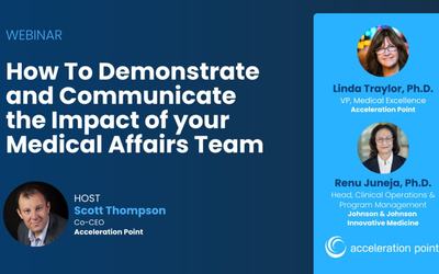 How to Demonstrate and Communicate the Impact of your Medical Affairs Team