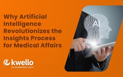 Why Artificial Intelligence Revolutionizes the Insights Process for Medical Affairs